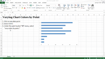 Excel Tip: Add Some Color to Your Chart!