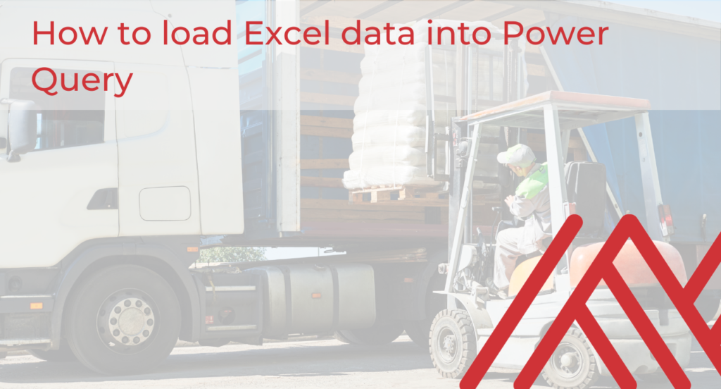 How To Load Excel Data Into Power Query