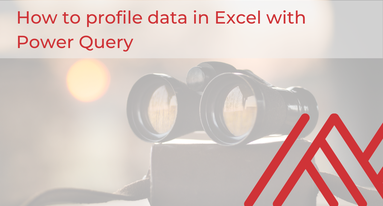 How to profile data in Excel with Power Query Stringfest Analytics