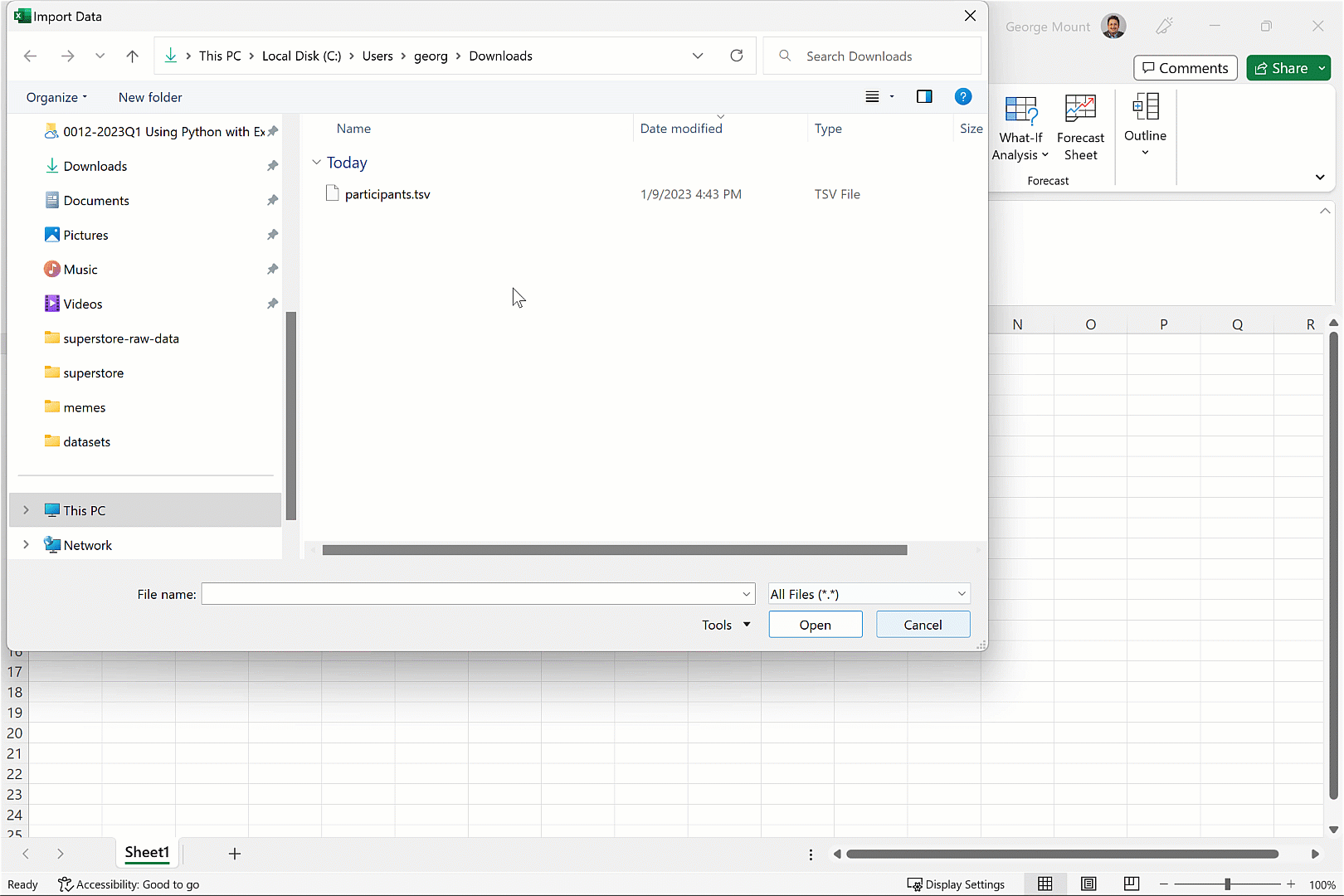 How To Read From A Tsv File In Excel Power Query Stringfest Analytics 9881