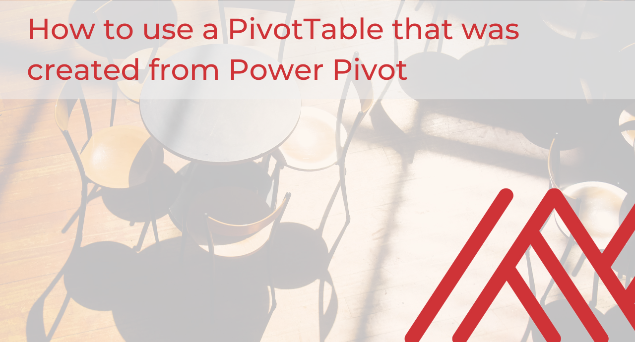 How To Create A PivotTable From The Excel PowerPivot Data Model ...