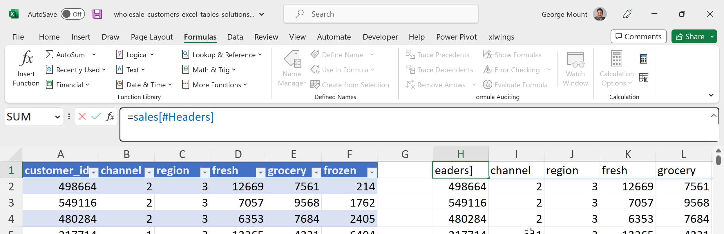 Table time! Reasons to start using Excel tables now