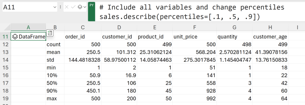 Here are some quick wins for using Python in Excel | Python-bloggers