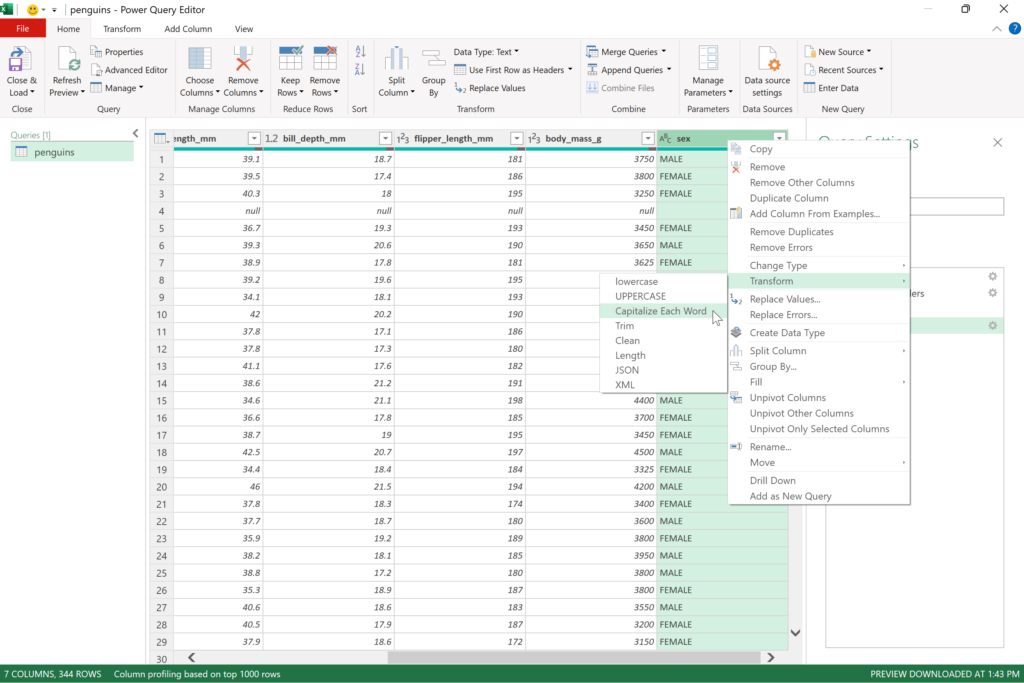 How to replace blank values with nulls in Excel Power Query ...