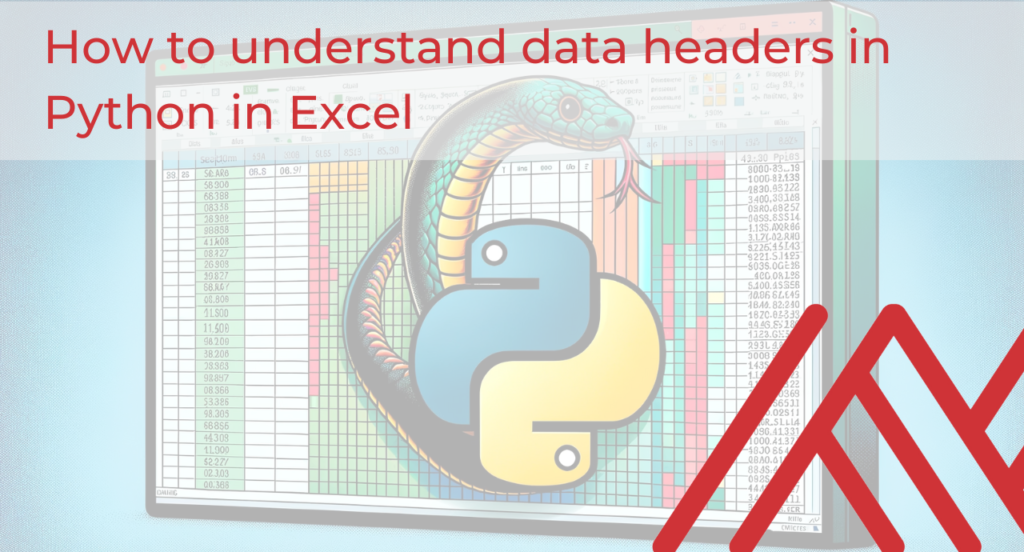 How to understand data headers in Python in Excel - Stringfest Analytics